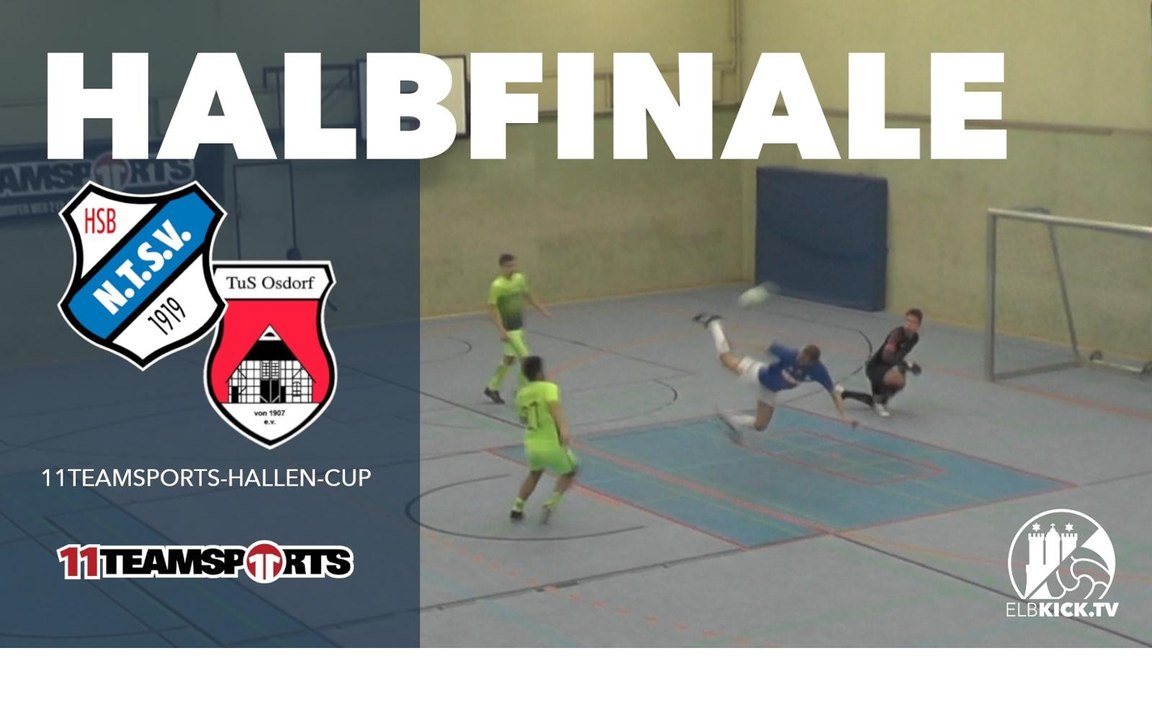 Niendorf lässt TuS Osdorf hinter sich | Niendorfer TSV - TuS Osdorf (Halbfinale, 11teamsports-Hallen-Cup) | Präsentiert von 11teamsports