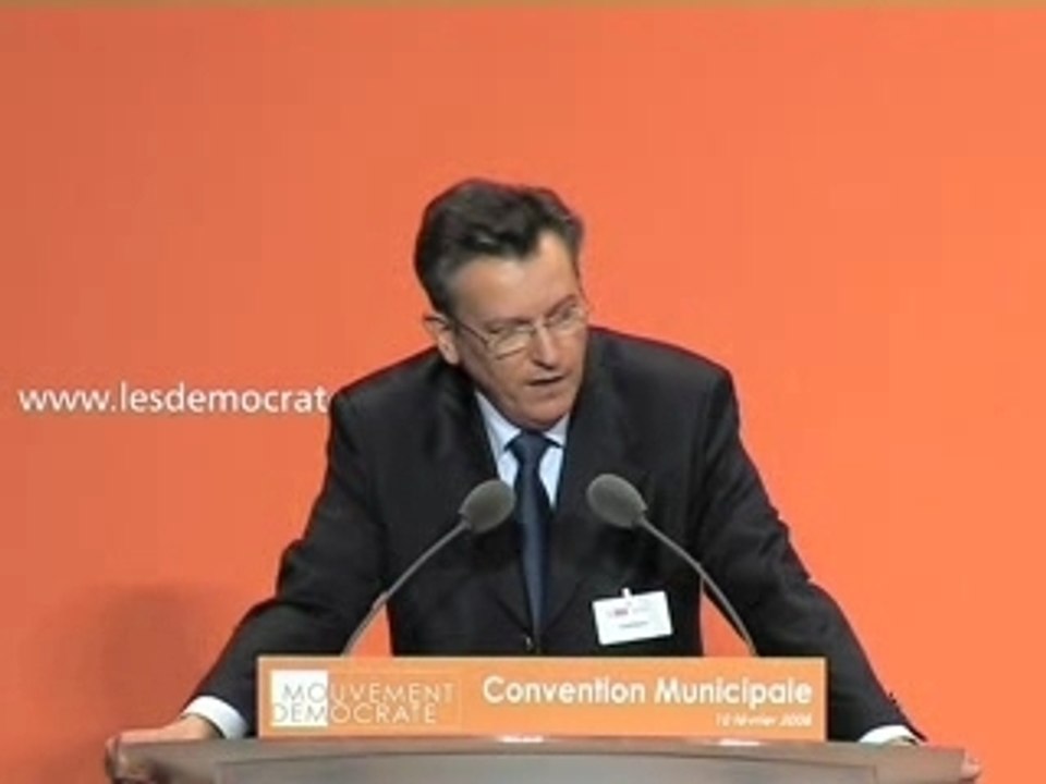 Michel Fanget : discours