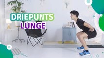 Driepunts lunge - Ik Ben Fit