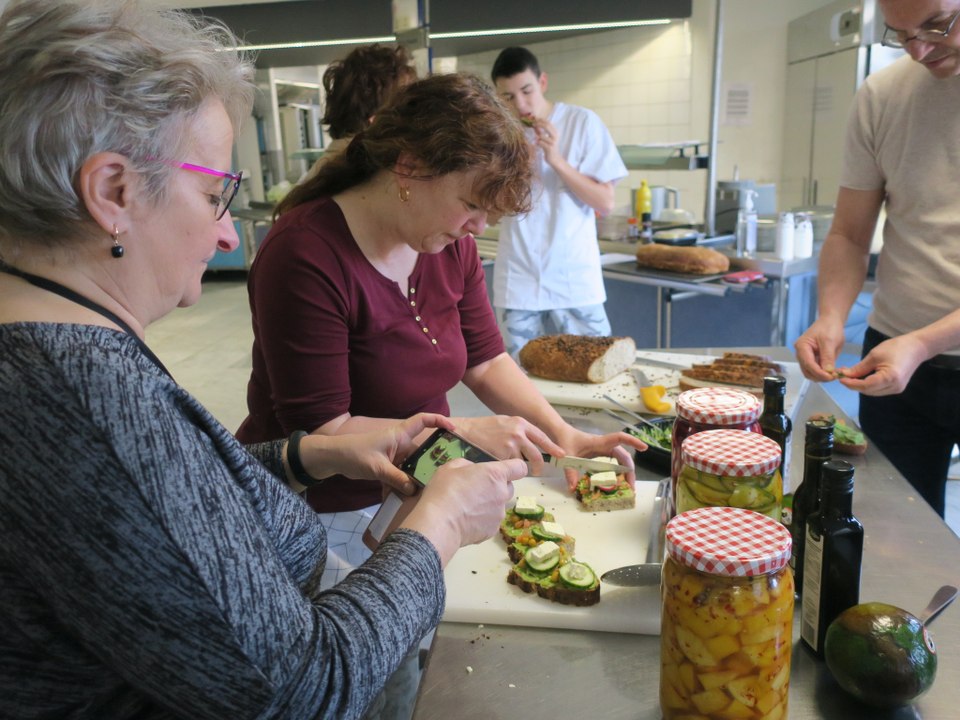 Un atelier Détox à l’hôpital de Mulhouse