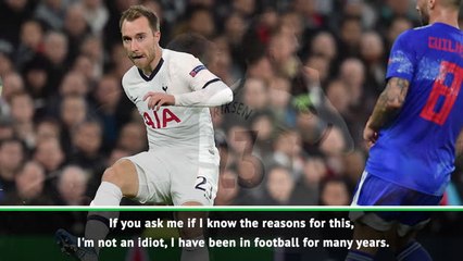 It's normal wantaway Eriksen is performing below par - Mourinho