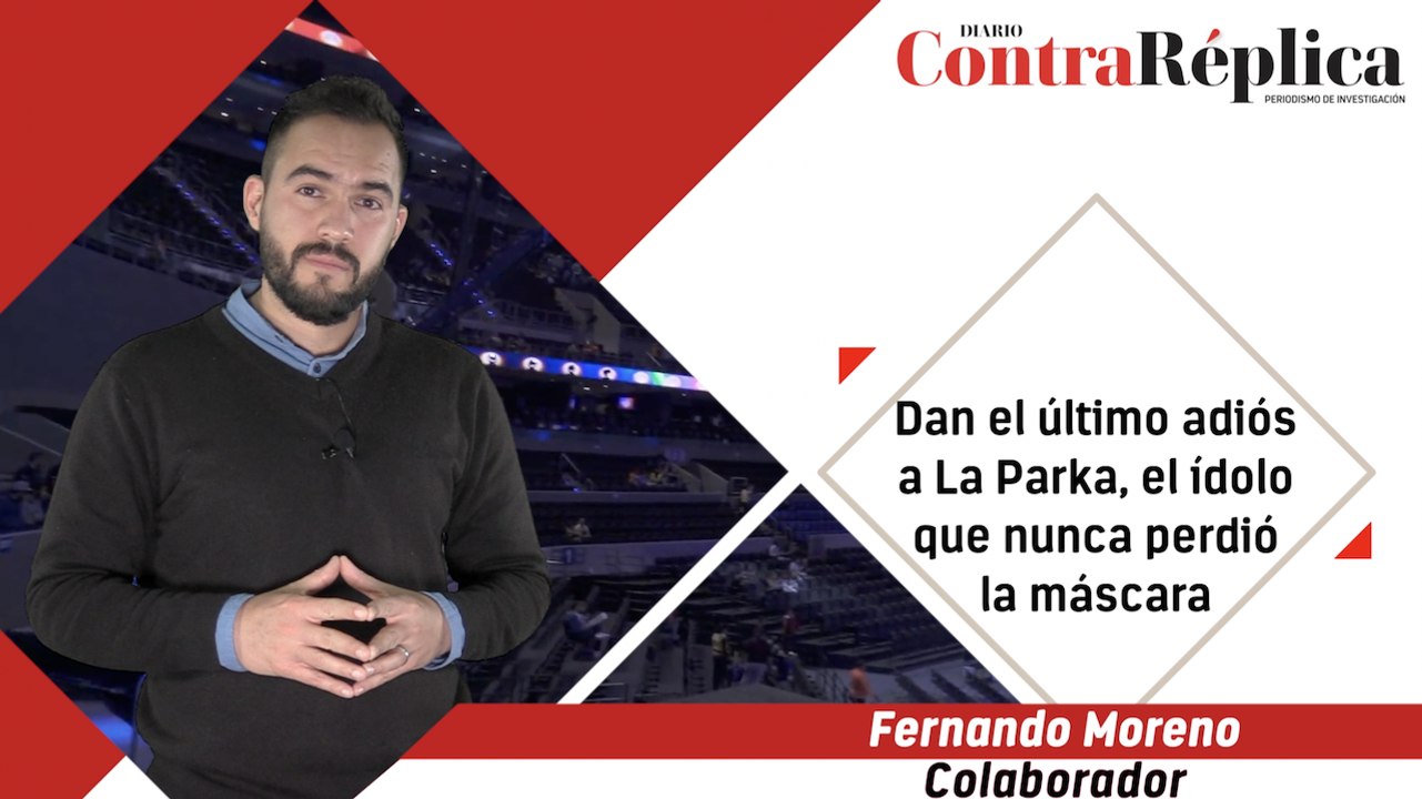 Dan el último adiós a La Parka, el ídolo que nunca perdió la máscara