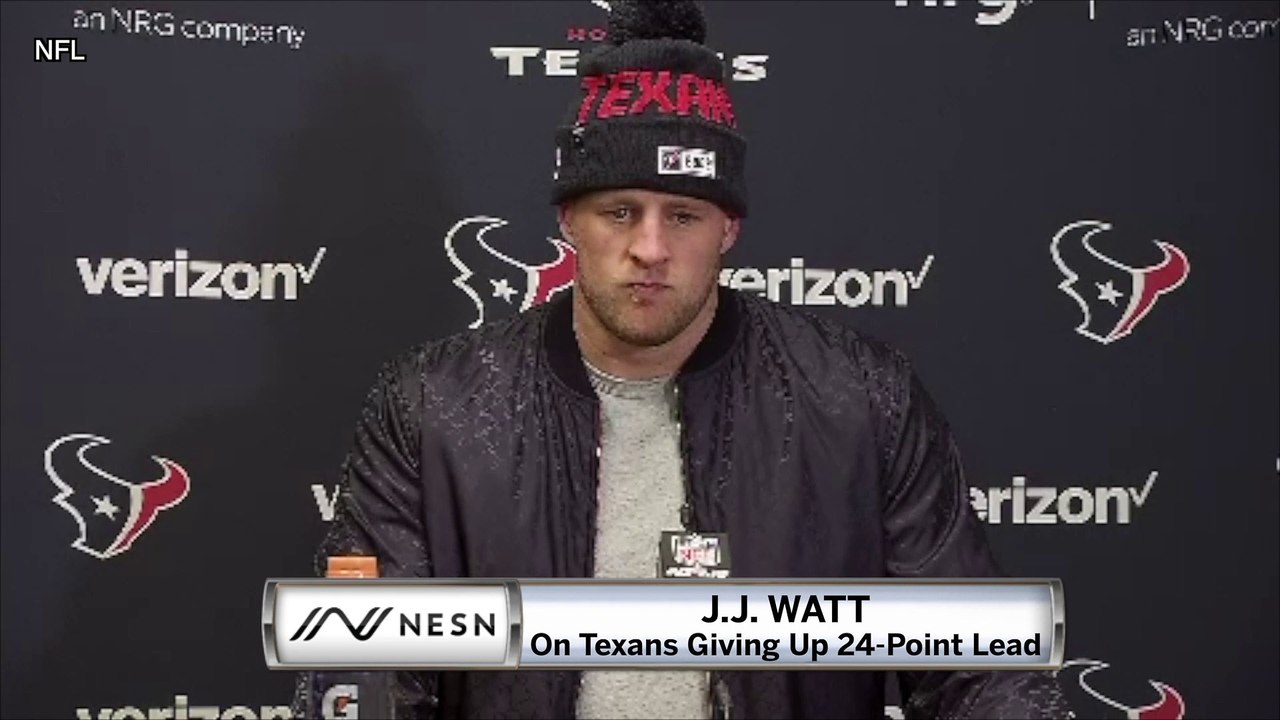 J.J. Watt Shoulders Blame For Texans AFC Divisional Collapse vs. Chiefs