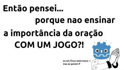 Godot Adventures - Jogo de oração - #1 - DevLog