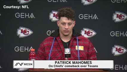 Patrick Mahomes On Chiefs' Comeback Over Texans