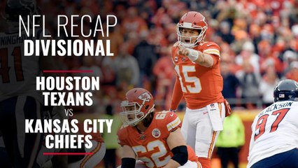 Divisional Round:  Texans vs. Chiefs