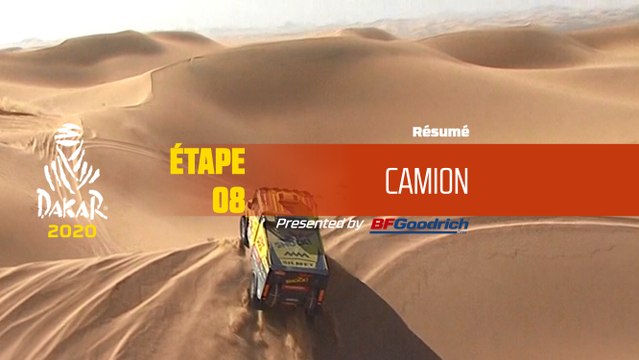 Dakar 2020 - Étape 8 (Wadi Al-Dawasir / Wadi Al-Dawasir) - Résumé Camion