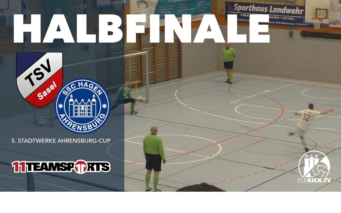 Neunmeterschießen entscheidet Halbfinale | TSV Sasel - SSC Hagen (Halbfinale, 5. Stadtwerke Ahrensburg-Cup) | Präsentiert von 11teamsports