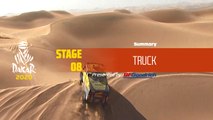 Dakar 2020 - Stage 8 (Wadi Al-Dawasir / Wadi Al-Dawasir) - Truck Summary