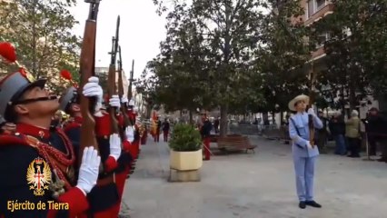Inauguración de la estatua a los últimos de Filipinas