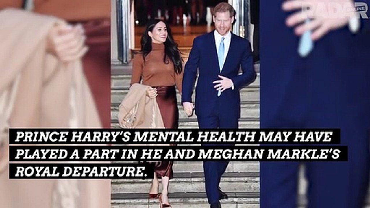 Prince Harry Worried About The State Of His Mental Health Ahead Of Royal Exit
