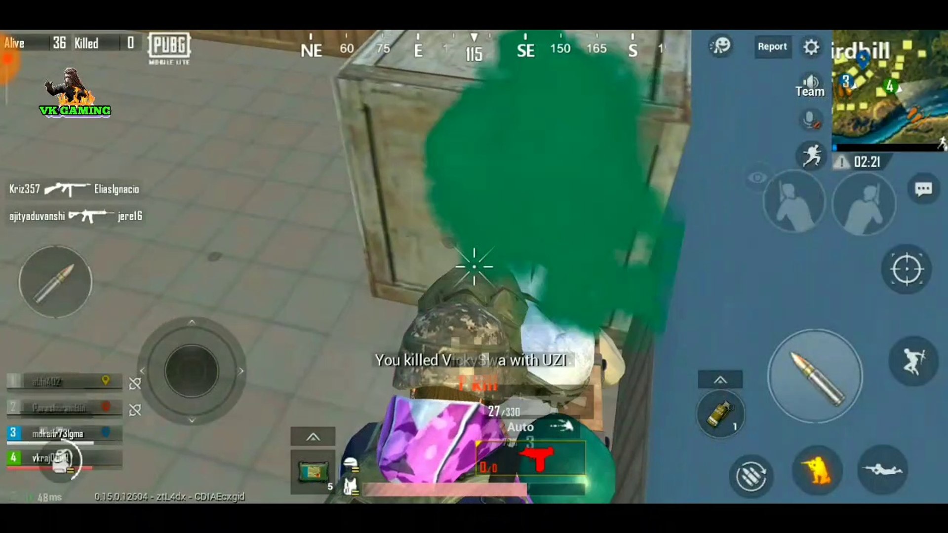 PUPG MOBILE LITE GAMEPLAY FUNNY GAMEPLAY