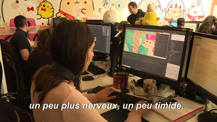 Dans les studios de Molang, succès de l'animation française
