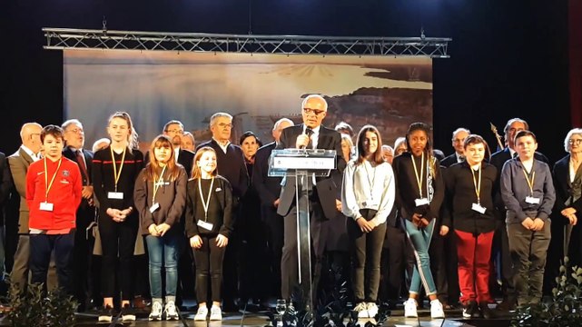 Cérémonie de voeux de la ville de Meze-2020