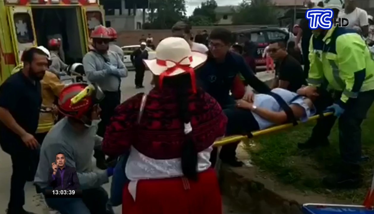 Cuenca: 15 personas que participaban en Pase del Niño fueron atropelladas