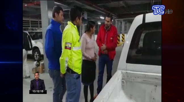 Mujer fue detenida en operativo contra la mendicidad y trabajo infantil en Quito