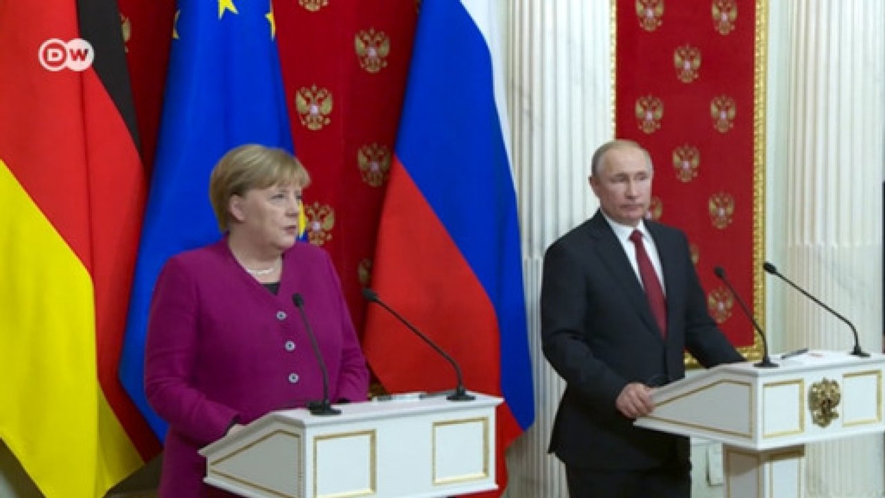 Как Меркель и Путин договоривались спасать "Северный поток-2" (13.01.2020)