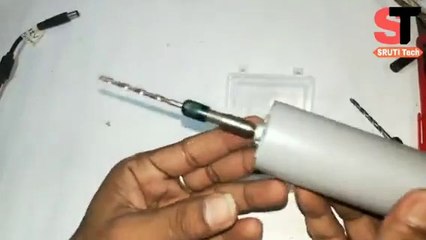 How To Make Mini Drill machine