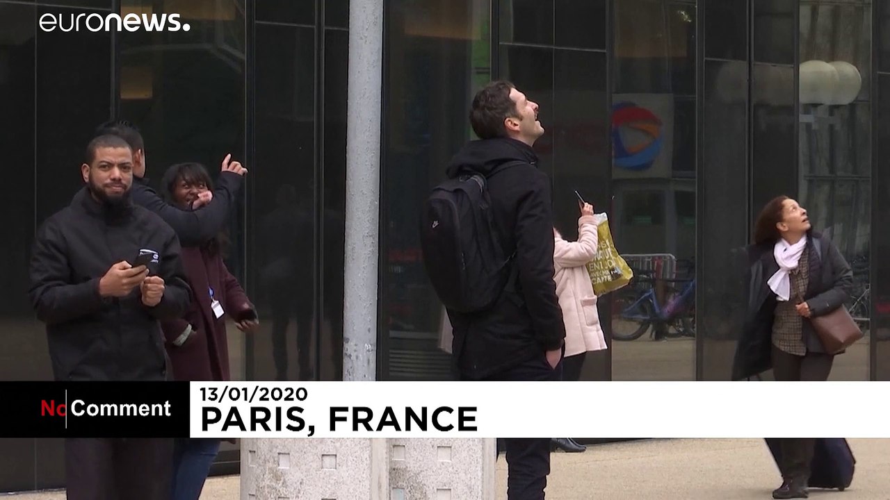 French Spiderman backs pension protesters