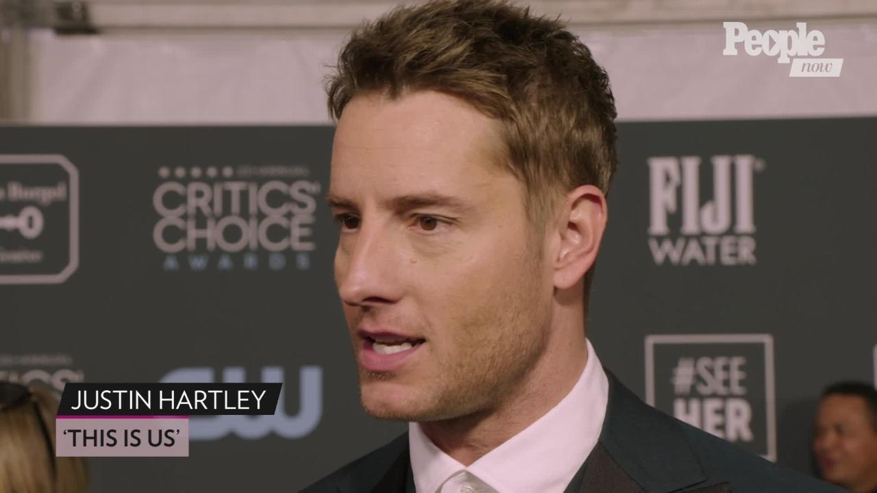 Justin Hartley Brings Daughter to Critics' Choi...