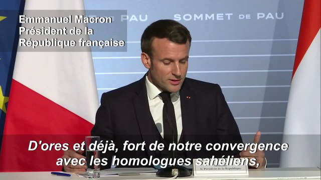 Sahel: Emmanuel Macron annonce l'envoi de 220 soldats supplémentaires pour renforcer la force Barkhane