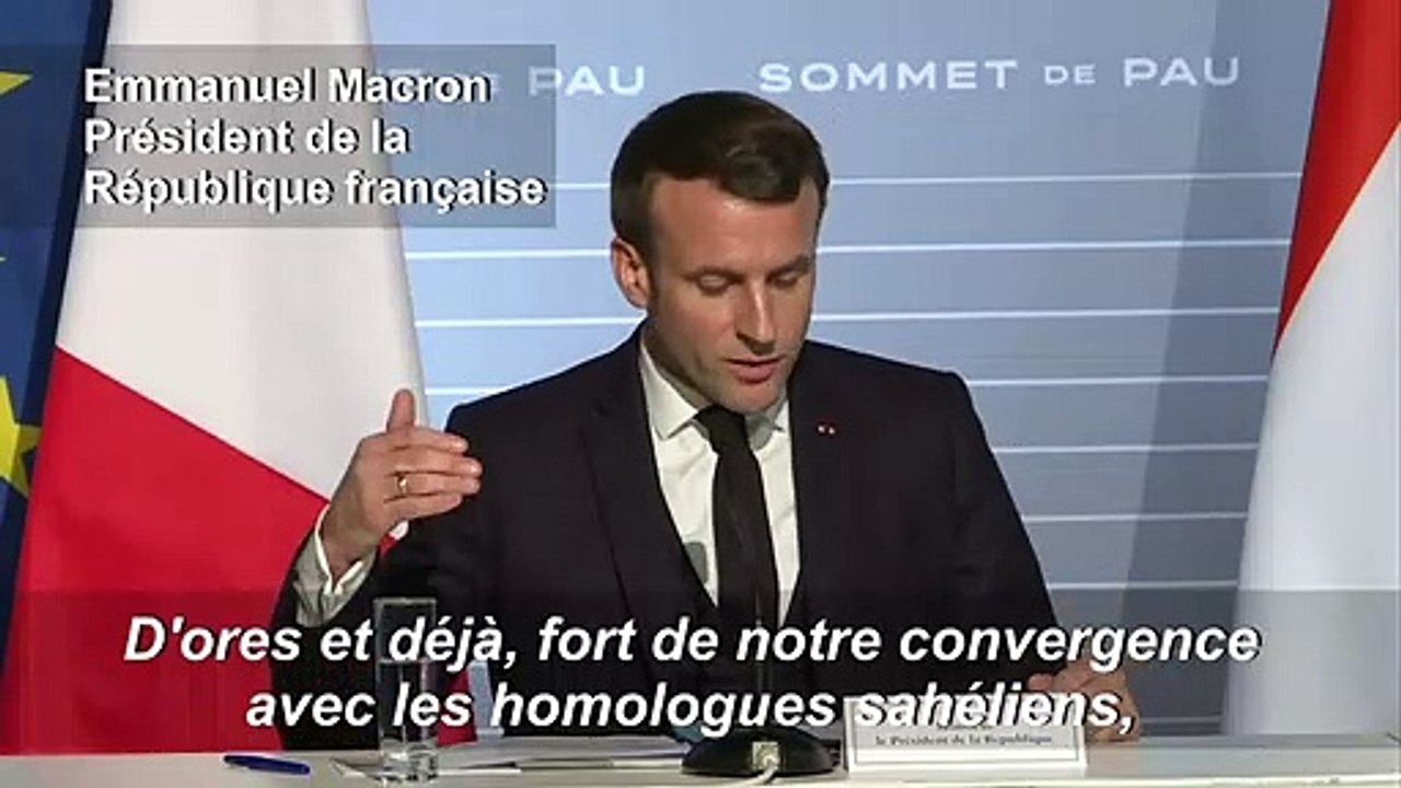 Sahel: Emmanuel Macron annonce l'envoi de 220 soldats supplémentaires pour renforcer la force Barkhane