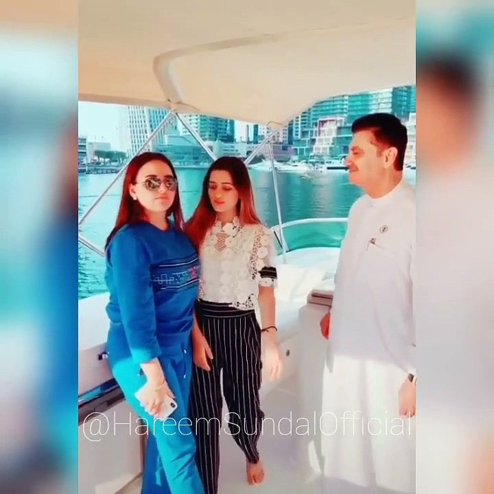 Hareem Shah and Sundal Khattak in Dubai (720P_HD)