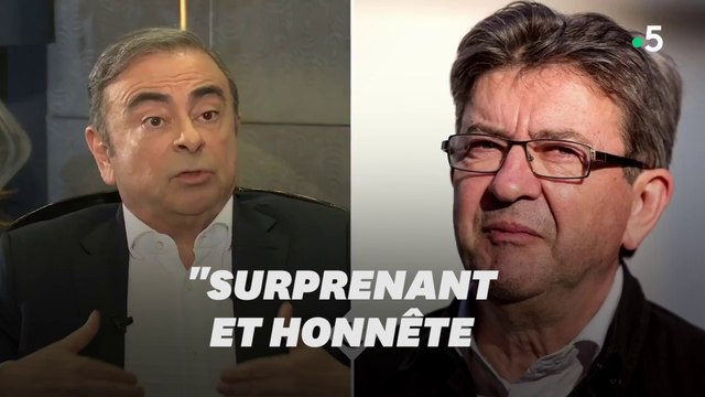 Ghosn rend hommage à Mélenchon qui l'a soutenu dans sa fuite