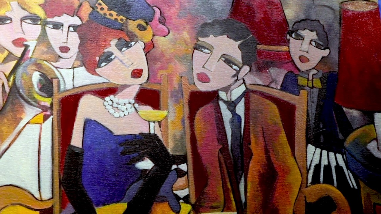 Huile sur toile