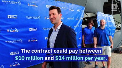 ESPN to Reportedly Offer CBS' Tony Romo Historic Contract