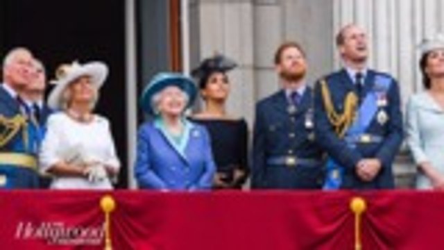 Queen Elizabeth Supports Prince Harry and Meghan Markle's Period of Transition | THR News