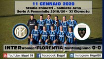 11/1/2020 INTER Women - FLORENTIA SanGimignano 0-0 (Video Biapri)