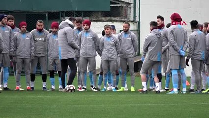 Spor trabzonspor, denizlispor maçı hazırlıklarına başladı