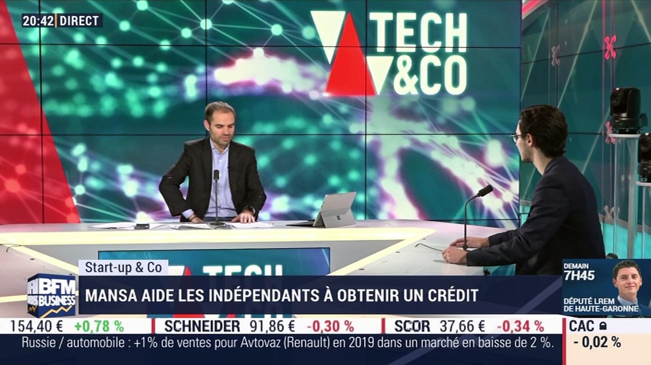 Start up & co: Mansa lève deux millions d'euros pour faciliter l'accès au crédit pour les indépendants - 13/01