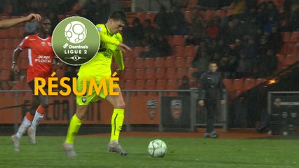 FC Lorient - SM Caen (2-1)  - Résumé - (FCL-SMC) / 2019-20