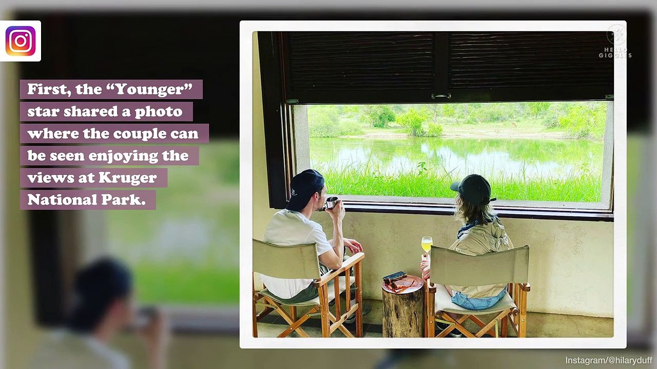 Hilary Duff’s romantic safari honeymoon photos are giving us FOMO