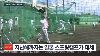 [프로야구] 일본 대신 미국에…1년새 바뀐 스프링캠프 지도