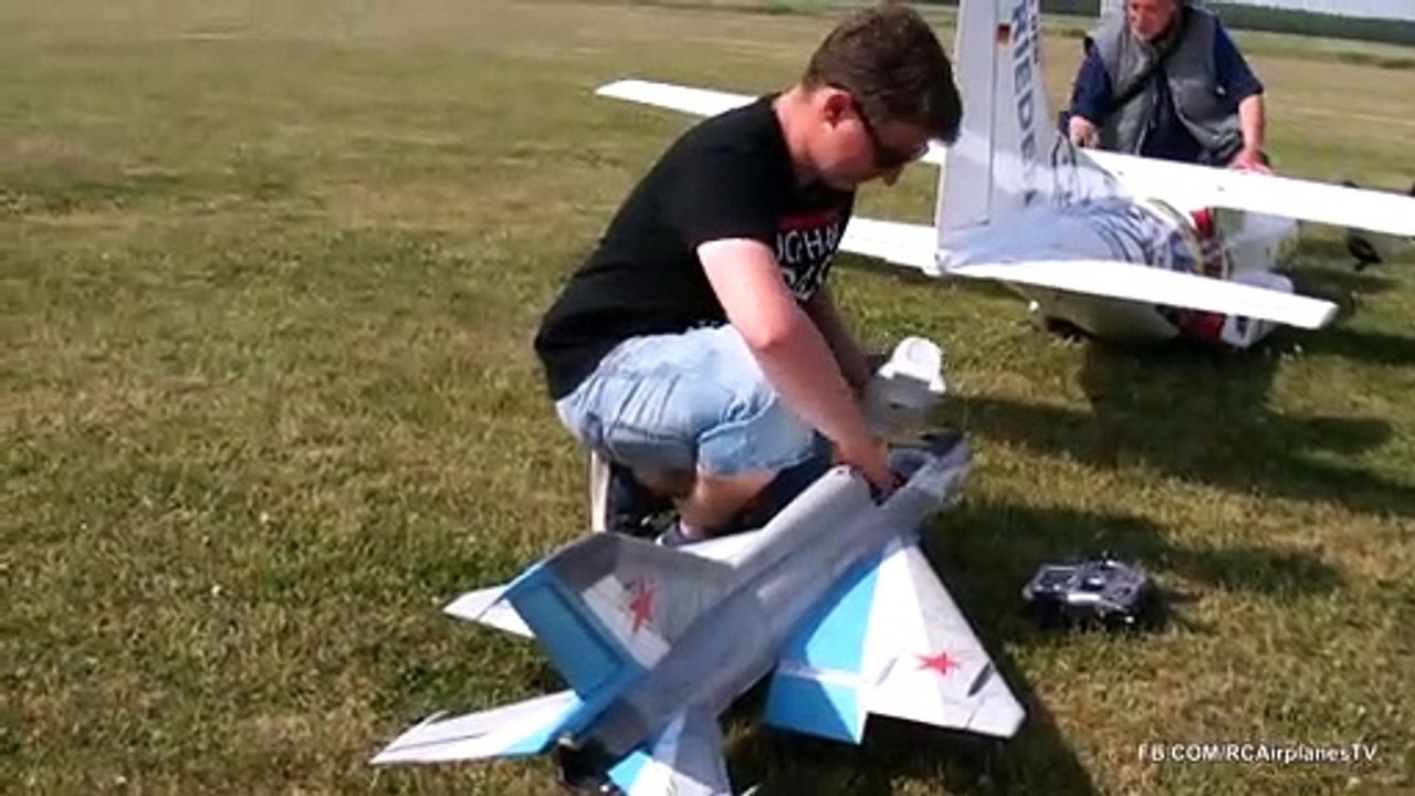 MIG 21-93 RC SCALE MODEL EDF ELECTRIC JET FLIGHT DEMONSTRATION