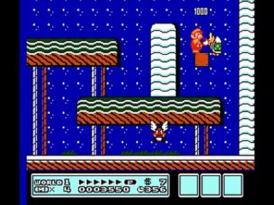 SMB3 - Snowy Scene 2