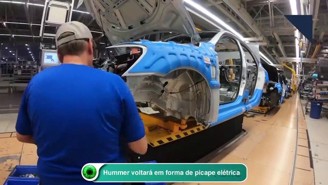 Hummer voltará em forma de picape elétrica
