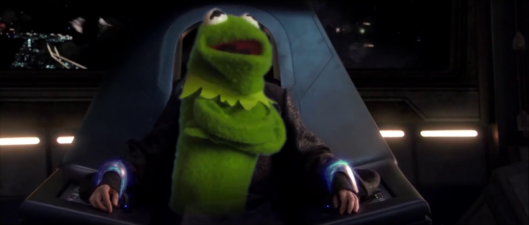 kermit the Frog as Star Wars Chancellor palpatine ( Funny Spoof ...