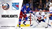 NHL Highlights | Islanders @ Rangers 01/13/20