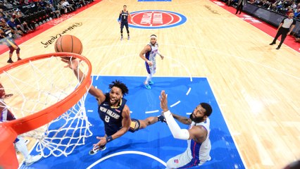 NBA : Les Pelicans surprennent les Pistons