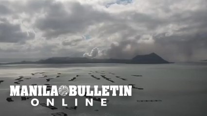 Aerial view of Sampaloc beach in Talisay Batangas