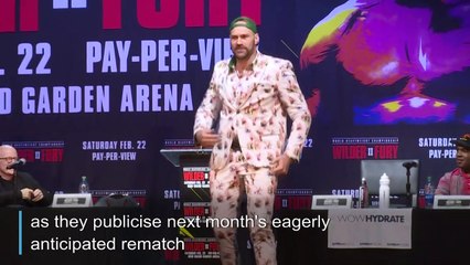 Fury chasing knockout in rematch with Wilder