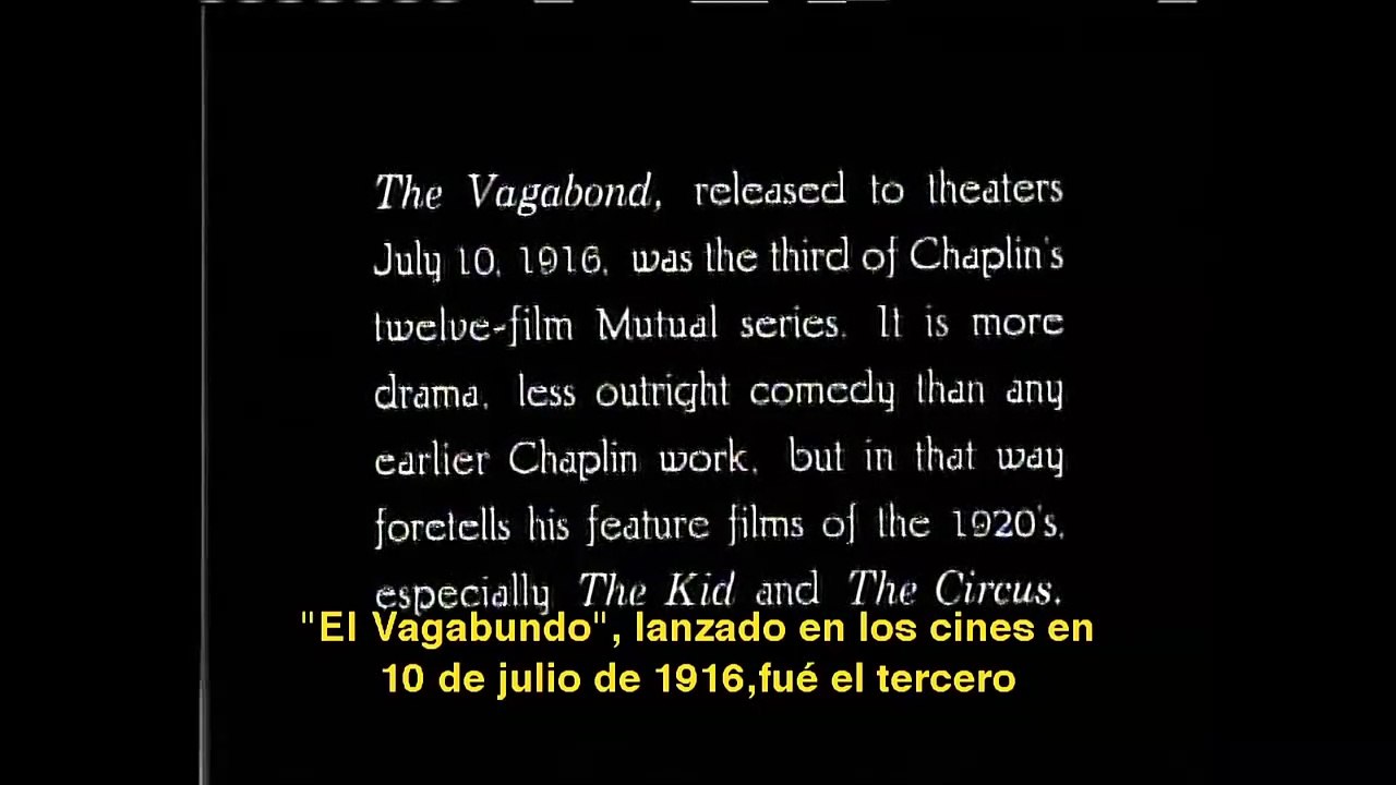 Charles Chaplin-El vagabundo