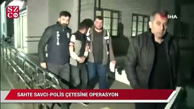 Sahte savcı-polis çetesine operasyon: 42 kişi hakkında gözaltı kararı