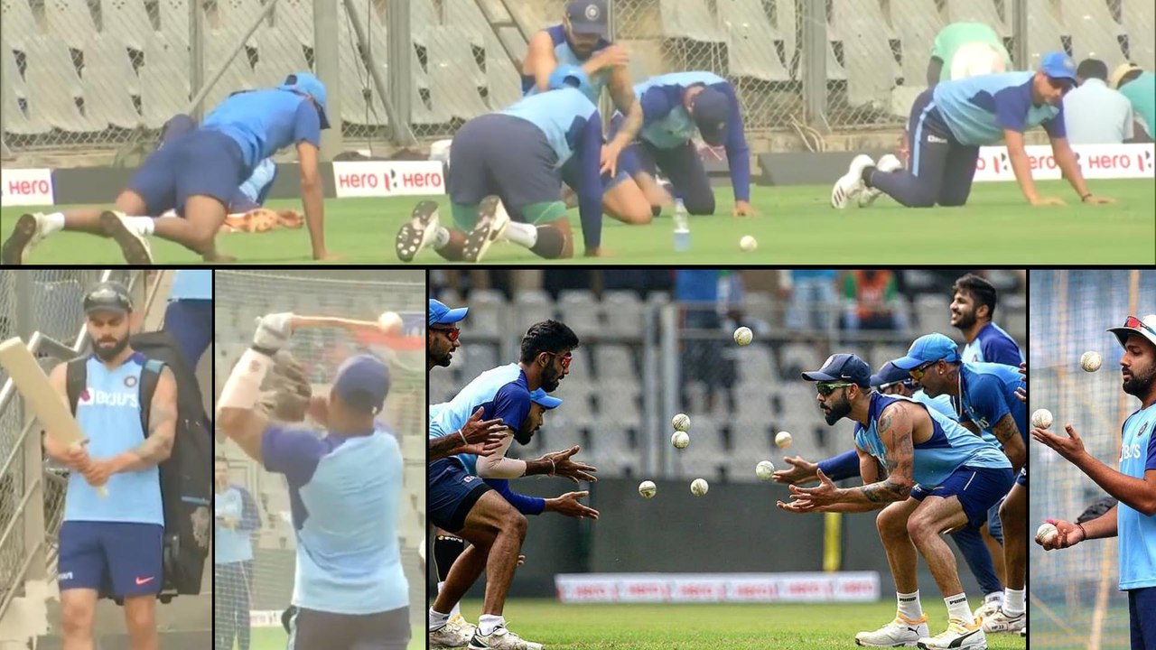 IND VS AUS 2020 : India Getting Ready At Wankhede For 1st ODI Against Australia || Oneindia Telugu