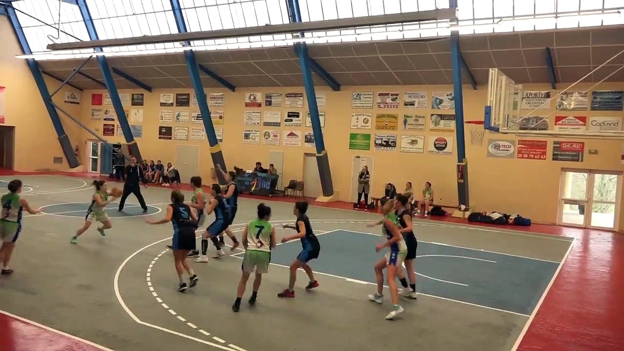 12.01.2020 Séniors 2 Féminin TURSAN BASKET CHALOSSE 2 - UNION JEUN  BUGLOSE PONTONX 3  1e Partie