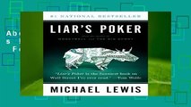 About For Books  Liar s Poker (Norton Paperback)  For Free